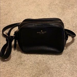 Kate Spade Pebbled Leather Crossbody Camera Bag